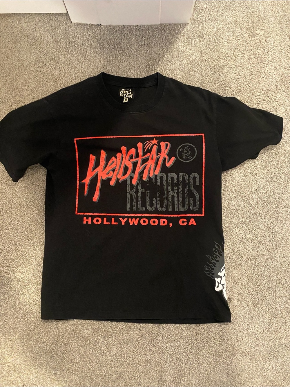 Hellstar Records Graphic Tee - Black & Red